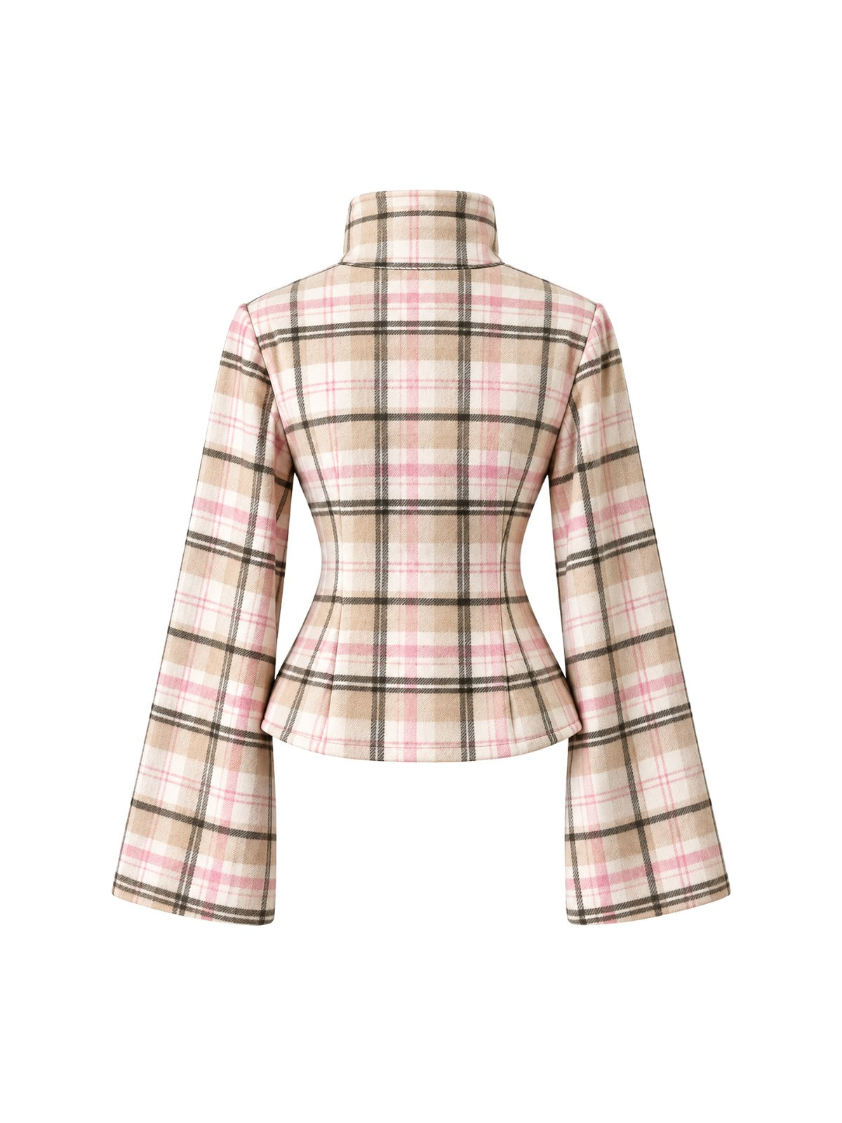 BELORA Clémence plaid jacket – back