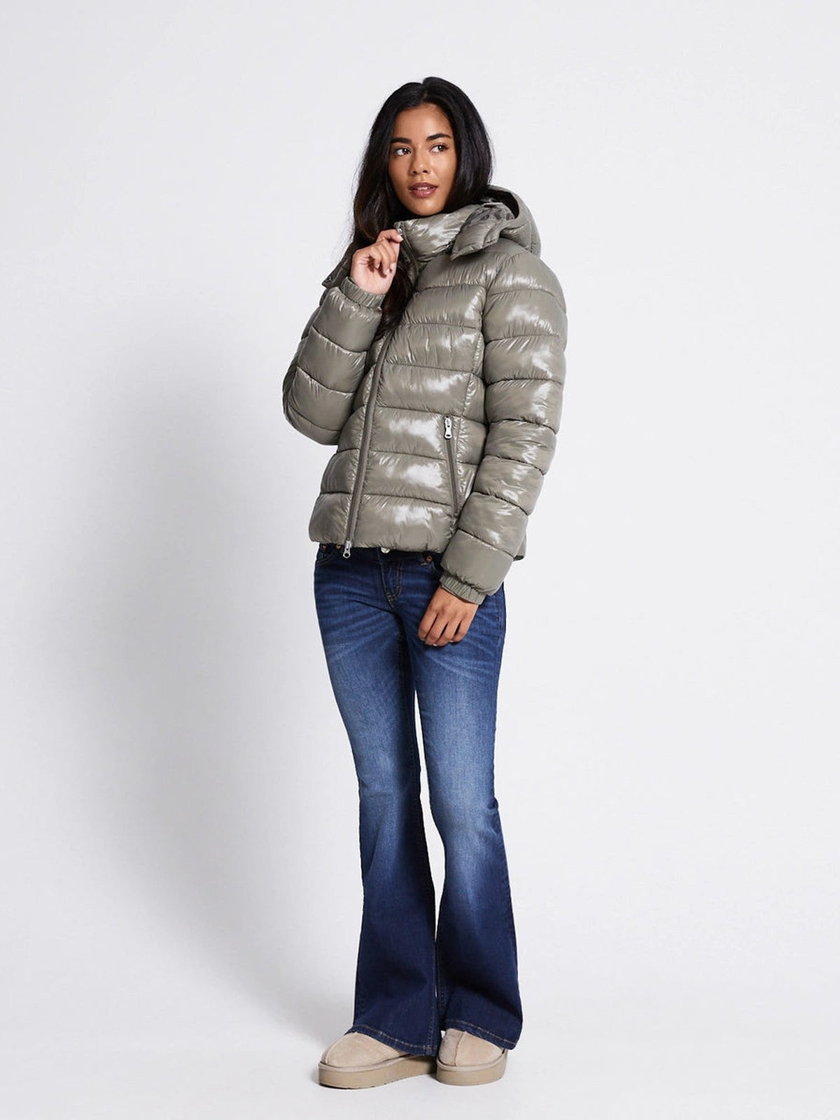 BELORA Emma puffer jacket full look