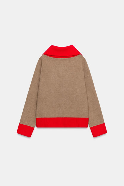 BELORA Lucie cardigan back view
