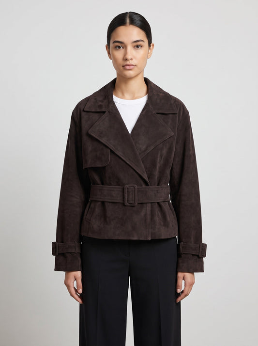 BELORA — Léa trench, front
